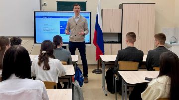 О том, как цифровые привычки меняют мир, поговорили с учениками школы №19 Мелитополя