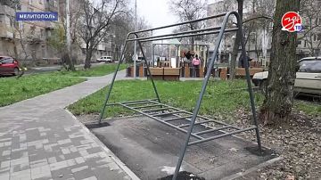 Ещё один благоустроенный двор появился в Мелитополе