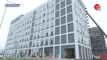 В Мелитополе завершено строительство инфекционного корпуса педиатрического медцентра