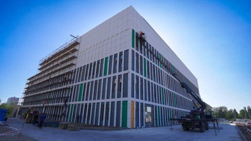 В Мелитополе возведен инфекционный корпус педиатрического медцентра