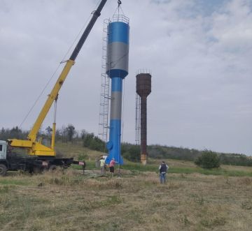 В 2025 году в Мелитопольском муниципальном округе шефы из Севастополя продолжили модернизацию системы водоснабжения