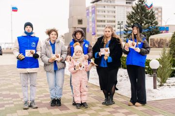 Символ жизни и вечной памяти: в Мелитополе прошла акция «Блокадный хлеб»