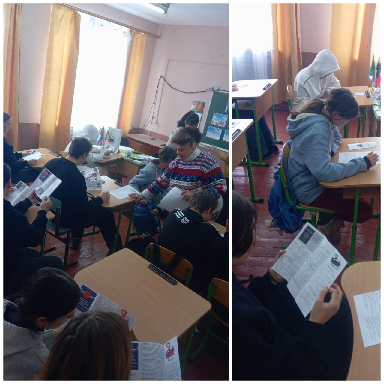 Урок о выборах для будущих избирателей прошёл в школе №36 села Шелюги ГО Мелитополь