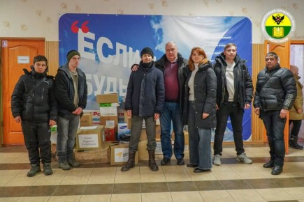 Депутаты Единой России и Архангельская область передали гуманитарную помощь школе-интернату в Мелитополе