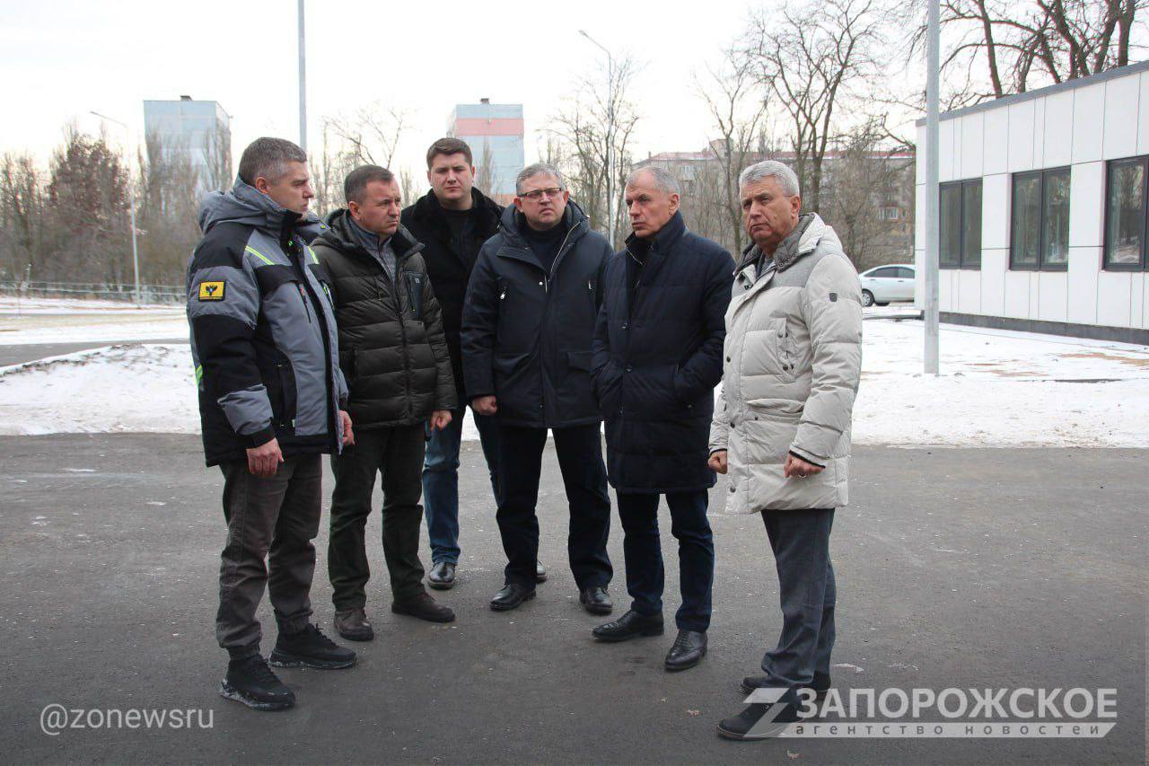 Глава Госсовета Крыма посетил с рабочим визитом Запорожскую область