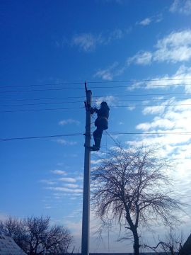 Восстановлено уличное освещение в селе Новониколаевка