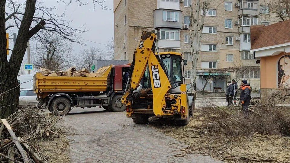 Деревья падали на машины и здания: В Мелитополе ликвидируют последствия непогоды