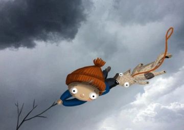 В Мелитополе сильные порывы ветра!