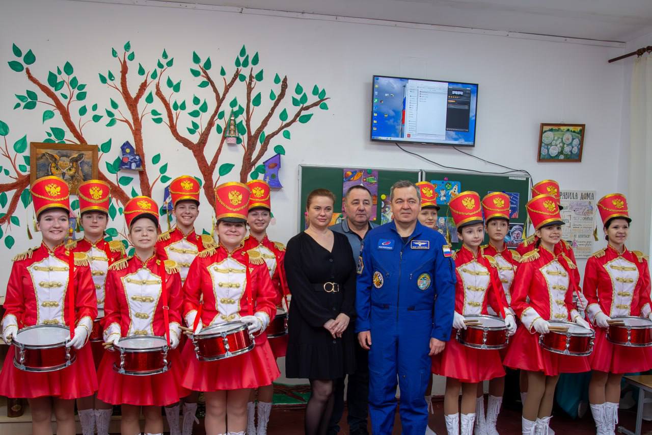 Запорожскую область посетил лётчик-космонавт Олег Скрипочка