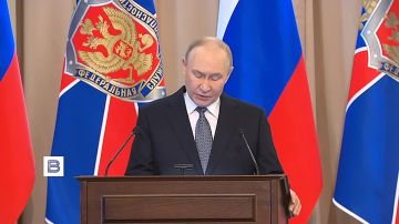 Главные заявления Президента России Владимира Путина на заседании коллегии ФСБ: