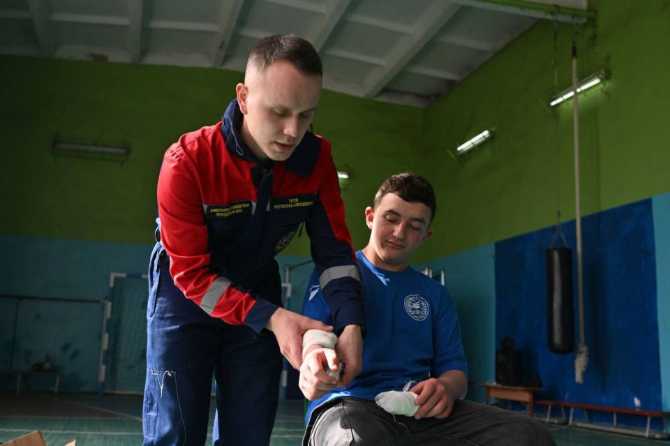 «Начеку!» и готовы к спасению: ШСО ВСКС «Гвардия жизни» освоил важные навыки