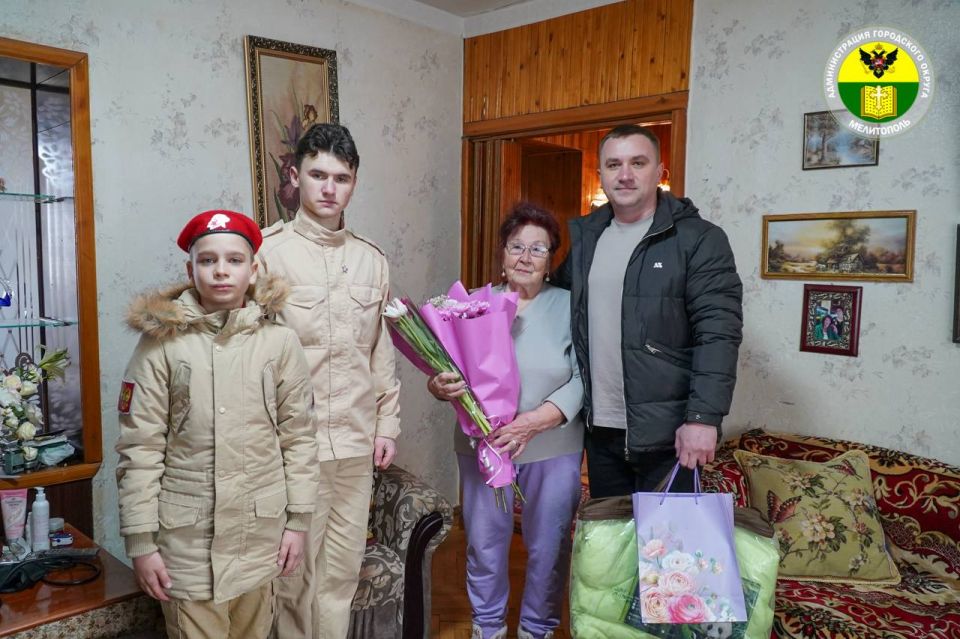 Сергей Золотарёв: В Мелитополе поздравили женщин-ветеранов, Почётных граждан городского округа с праздником