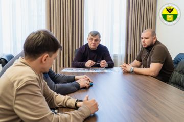 Сергей Золотарёв: Провел рабочую встречу с представителями компании «+7 Телеком»