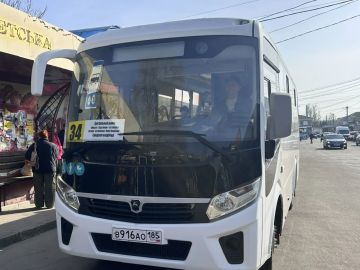 В Мелитополе начал работать регулярный маршрут №34, который связывает жилые районы с городским кладбищем