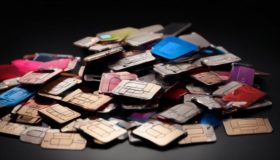 � ���������� �������� ����� � ������� SIM-�������