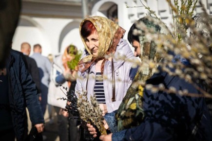 Евгений Балицкий: В светлое Вербное воскресенье в храмах нашей области прошли праздничные богослужения