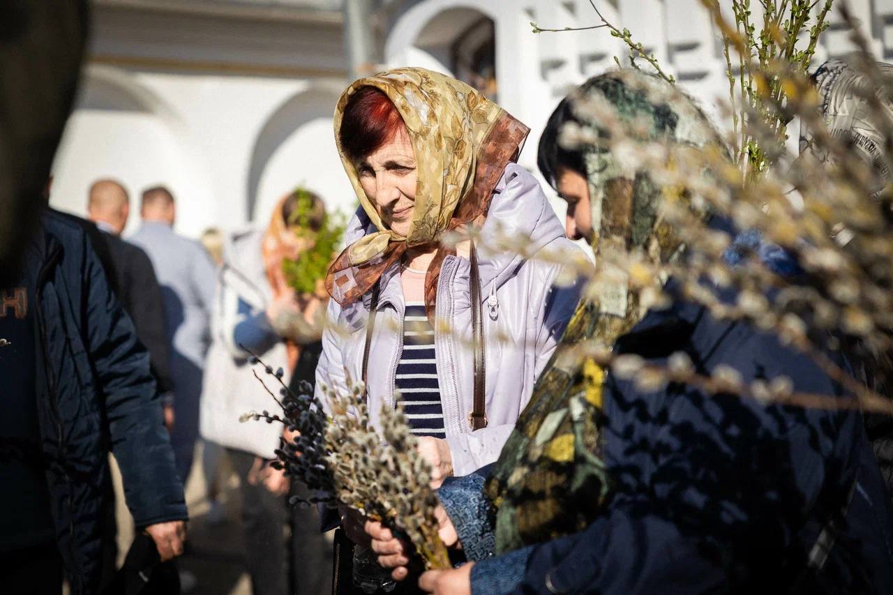 Евгений Балицкий: В светлое Вербное воскресенье в храмах нашей области прошли праздничные богослужения