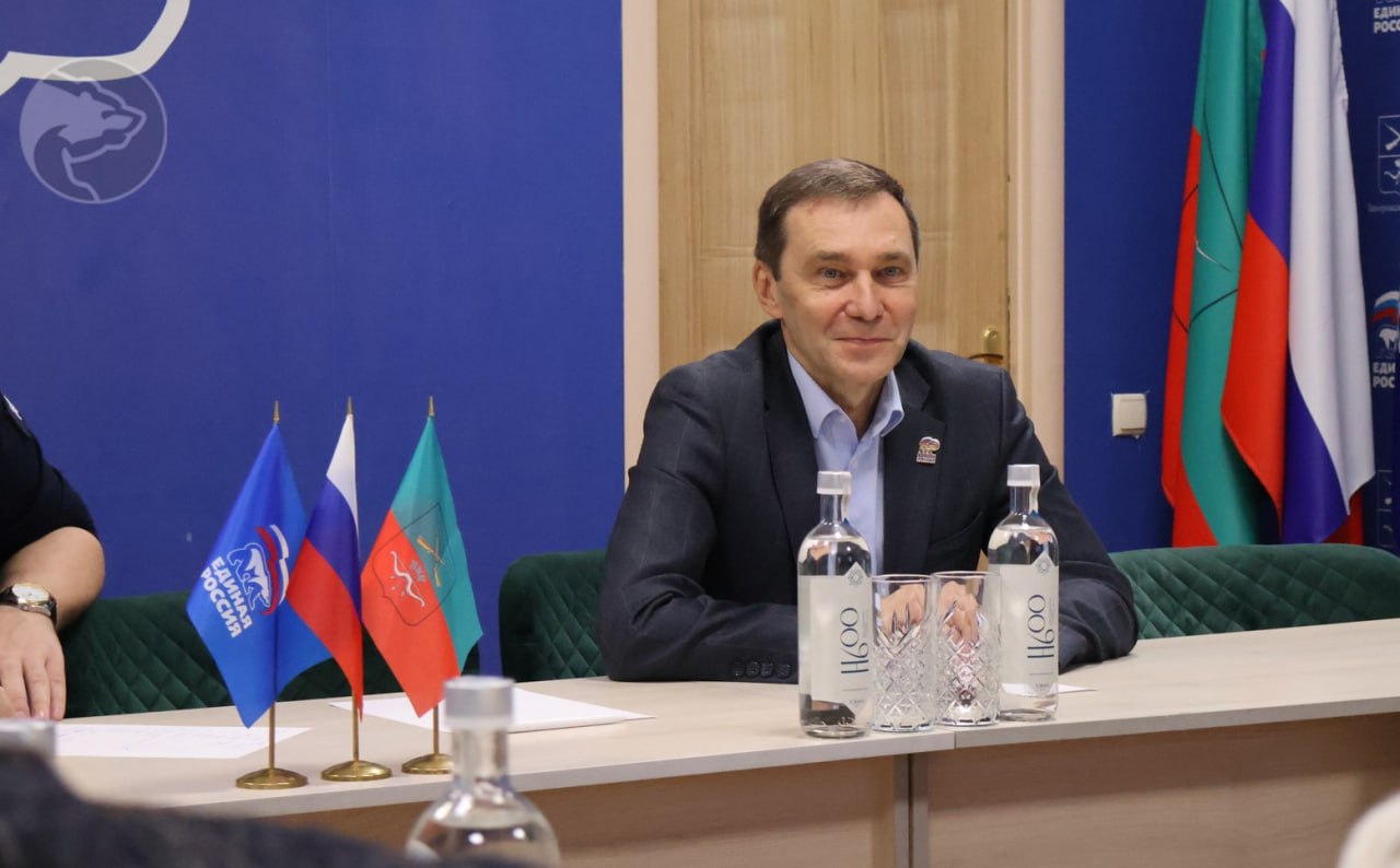 Запорожскую область с рабочим визитом посетил депутат Единой России Госсовета Республики Крым Алексей Тихомиров