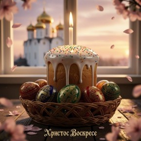 Христос Воскресе!. Сердечно поздравляем жителей Мелитополя со светлым праздником Пасхи - днём, который наполняет сердца надеждой, теплом и верой в добро