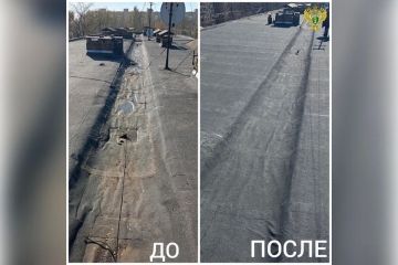 В Мелитополе в доме сделали ремонт после жалобы жителей