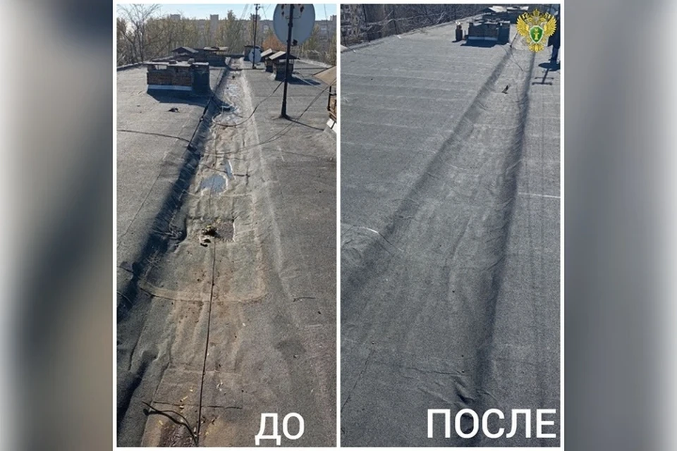 В Мелитополе в доме сделали ремонт после жалобы жителей