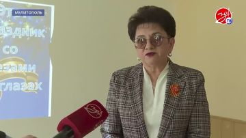Ко Дню Победы студенты Мелитопольского медицинского колледжа выступили с концертной программой