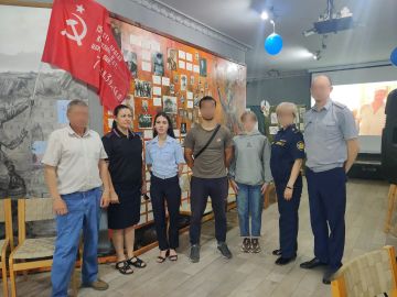 Для несовершеннолетних осужденных в Веселовском районе провели экскурсию в краеведческий музей в рамках акции «Безопасное детство»