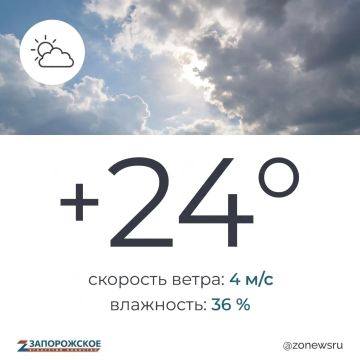 Теплая погода с переменной облачностью ожидается в Запорожской области в пятницу, 14 августа