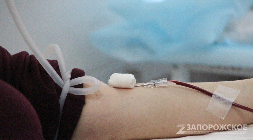 Студенты из Бердянска сдали кровь для пострадавших от атак БПЛА