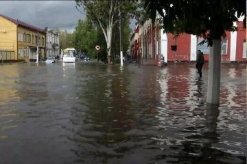 В Мелитополе за день выпала трехмесячная норма осадков