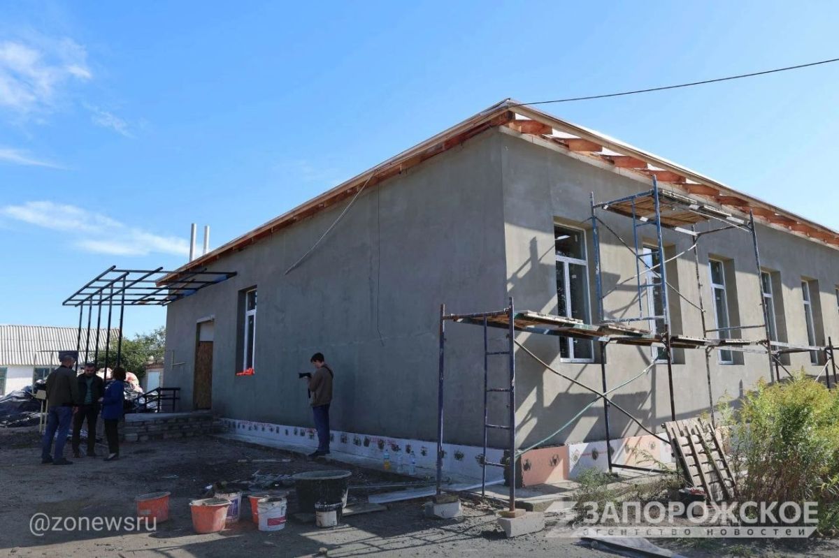 В селе Константиновка к ноябрю завершат капремонт детской школы искусств